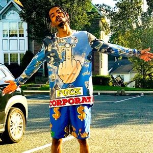 Fuck Corporate Men’s Long Sleeve Tees